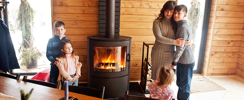 Morso Cast Iron Fireplace Insert Installation in Bothell, Washington