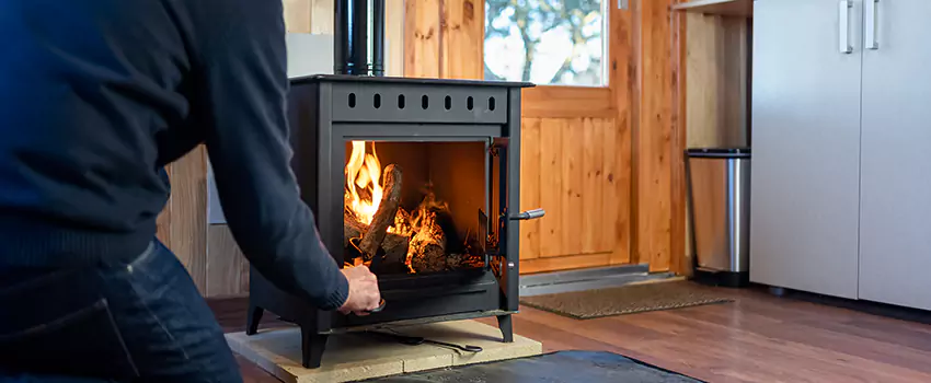 Open Hearth Wood Fireplace Installation in Bothell, WA