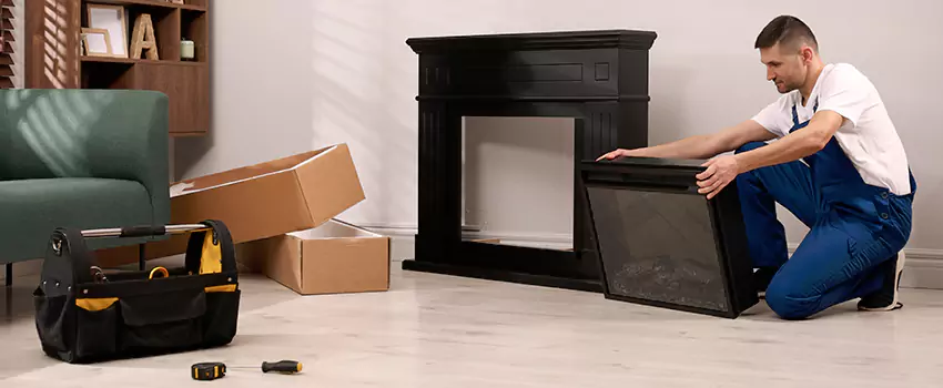 Old Rusted Metal Fireplace Repair And Replacement in Bothell, WA